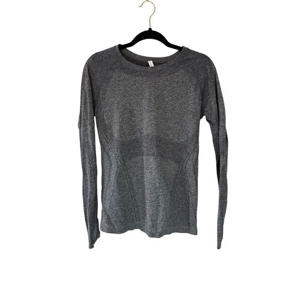 Athleta momentum seamless heather top gray size M - Picture 1 of 5